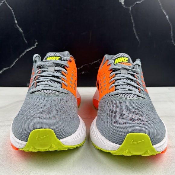 Nike Run Fast Zoom Span Men’s Sneakers Gray/Orange sz 8 - Picture 2 of 10